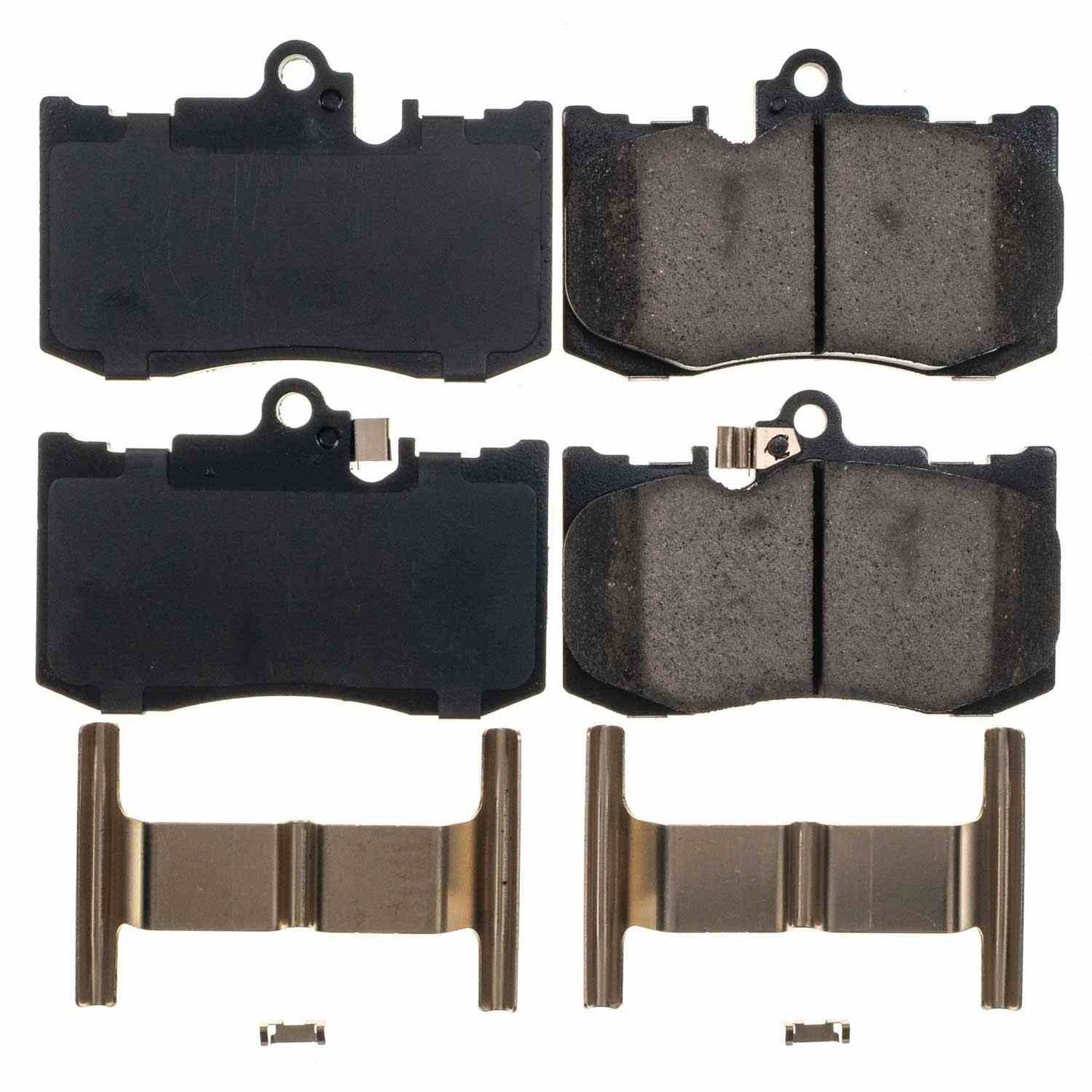 Front View of Front Disc Brake Pad Set POWERSTOP 17-1586