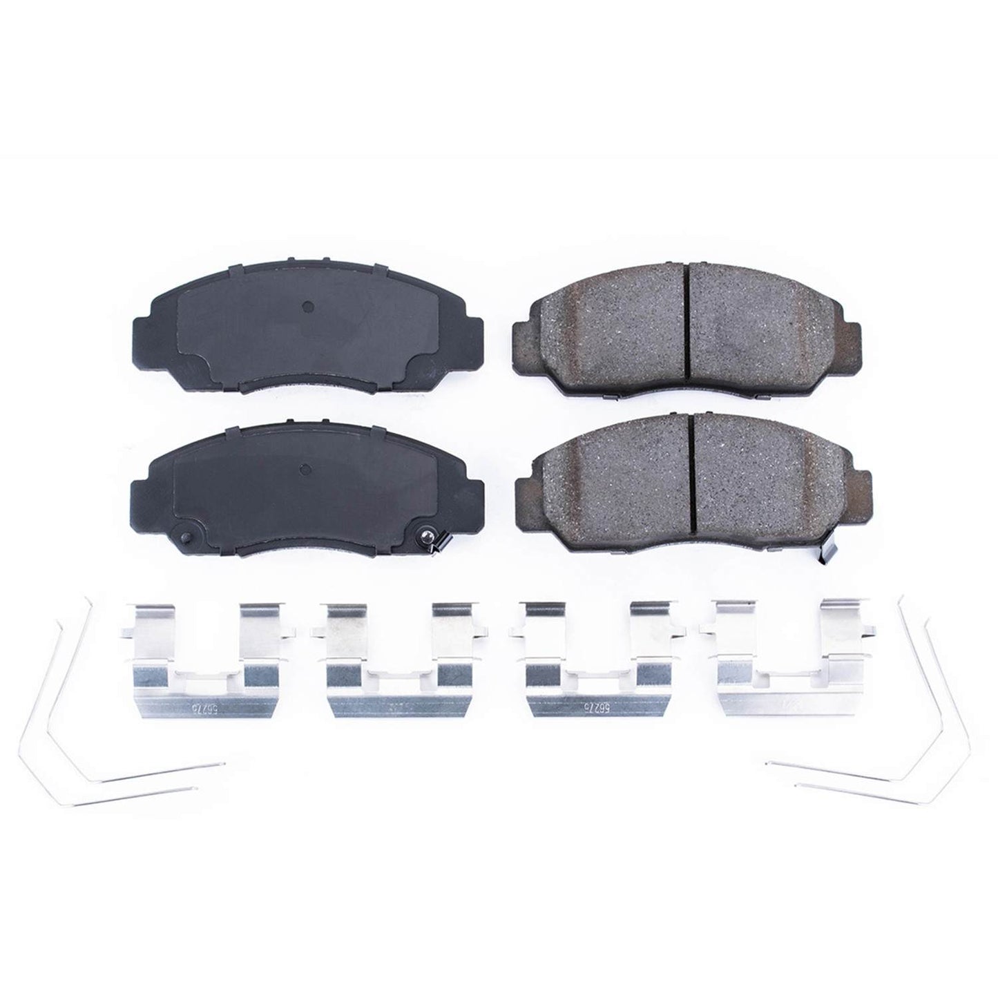 Front View of Front Disc Brake Pad Set POWERSTOP 17-1608