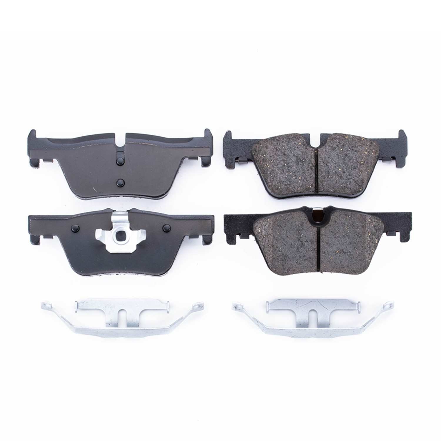 Front View of Rear Disc Brake Pad Set POWERSTOP 17-1613