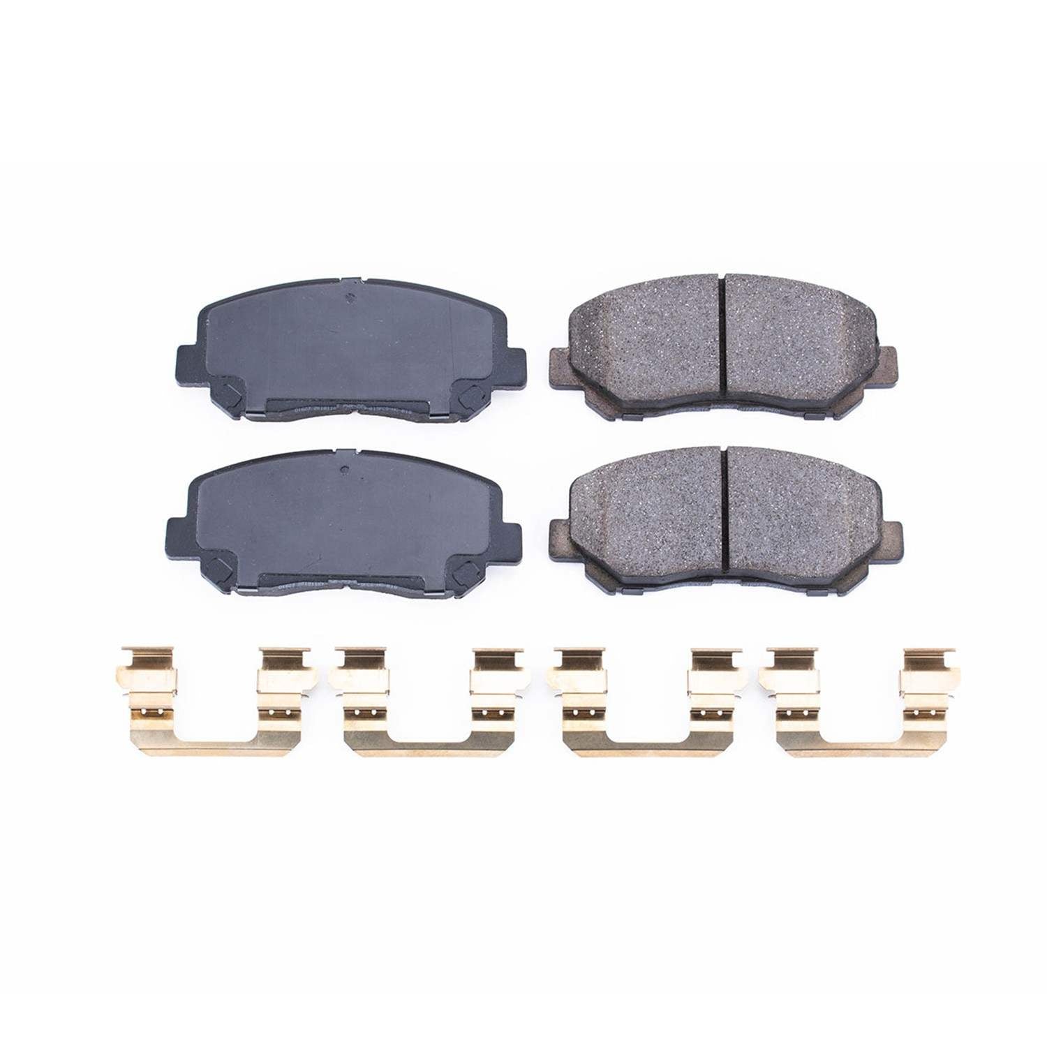 Front View of Front Disc Brake Pad Set POWERSTOP 17-1623