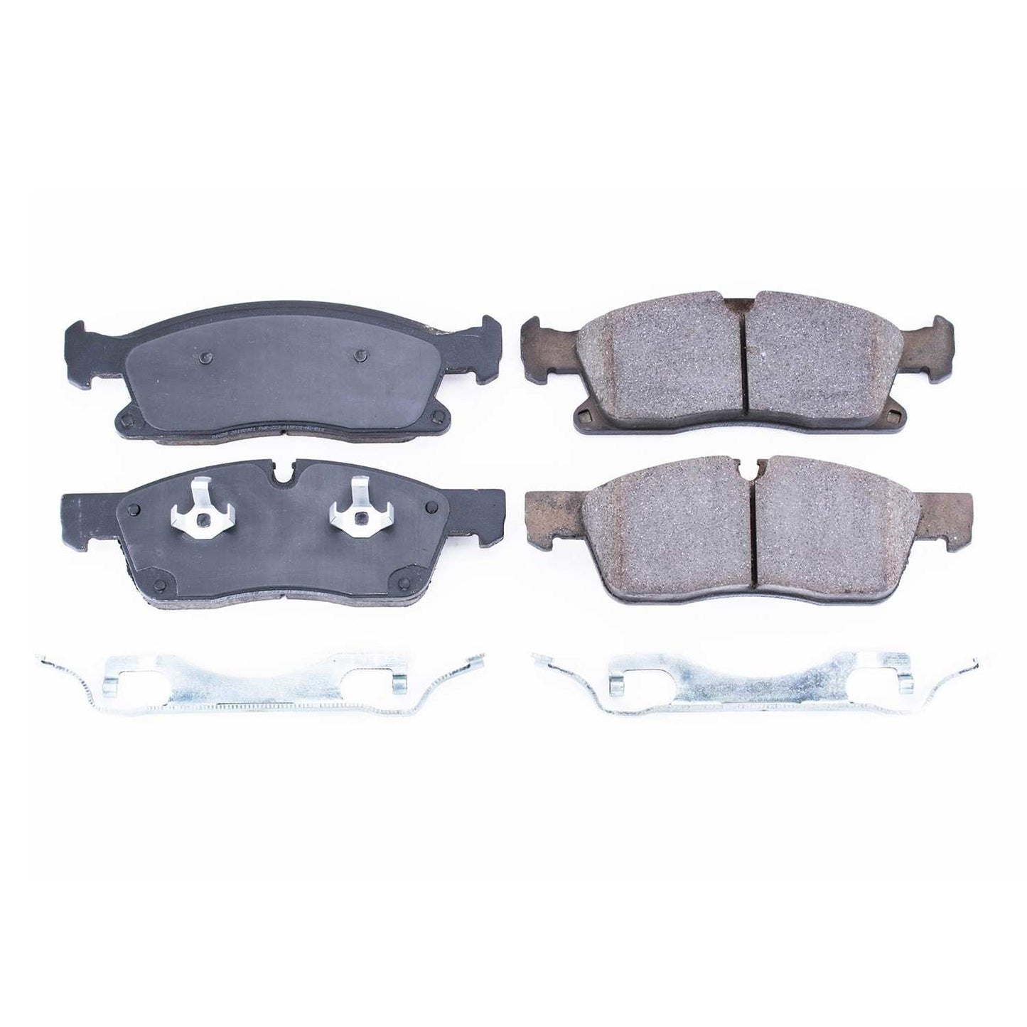 Front View of Front Disc Brake Pad Set POWERSTOP 17-1629