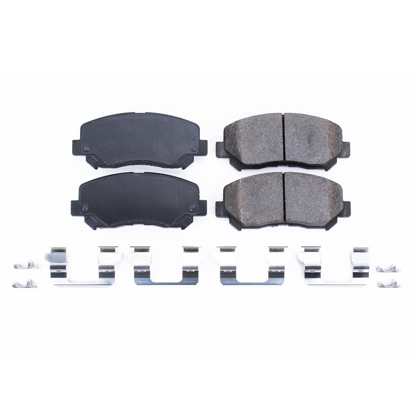 Front View of Front Disc Brake Pad Set POWERSTOP 17-1640