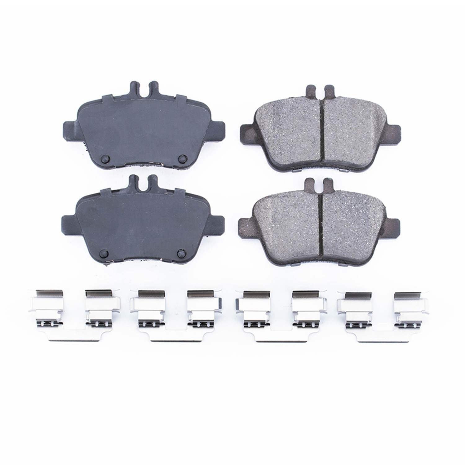 Front View of Rear Disc Brake Pad Set POWERSTOP 17-1646