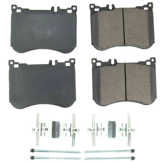 Front View of Front Disc Brake Pad Set POWERSTOP 17-1688