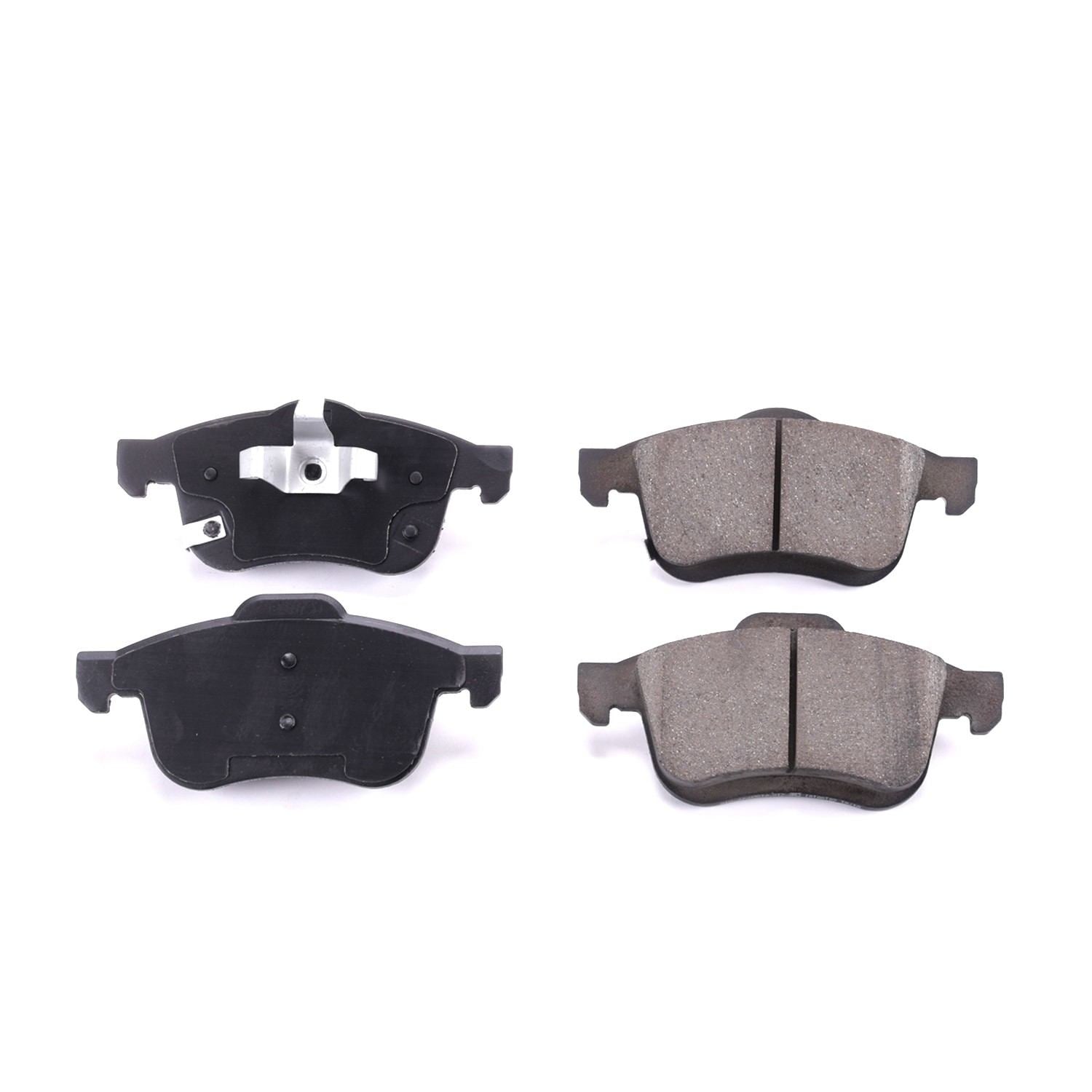 Front View of Front Disc Brake Pad Set POWERSTOP 17-1721