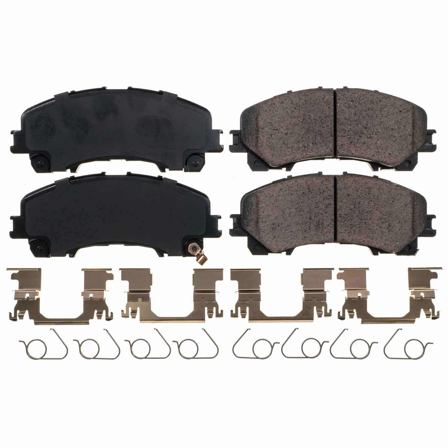 Front View of Front Disc Brake Pad Set POWERSTOP 17-1736