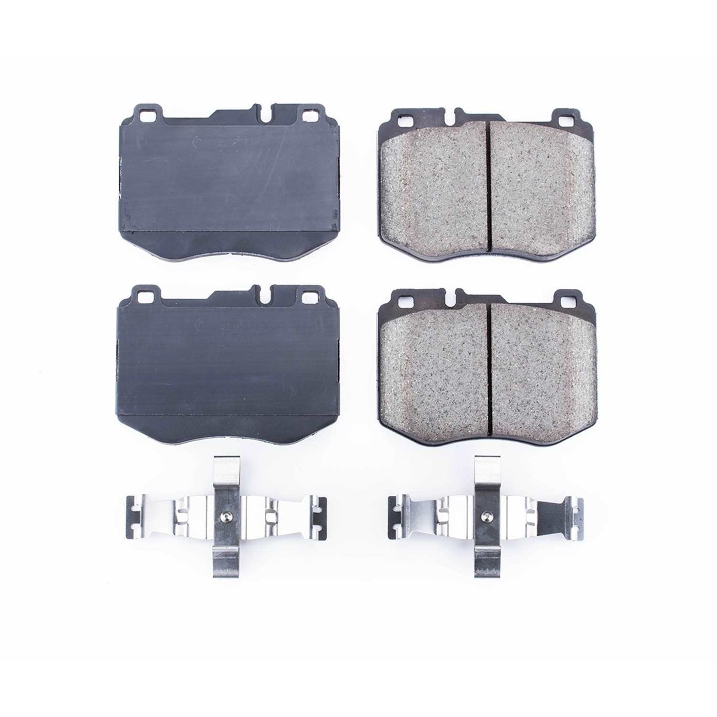 Front View of Front Disc Brake Pad Set POWERSTOP 17-1796