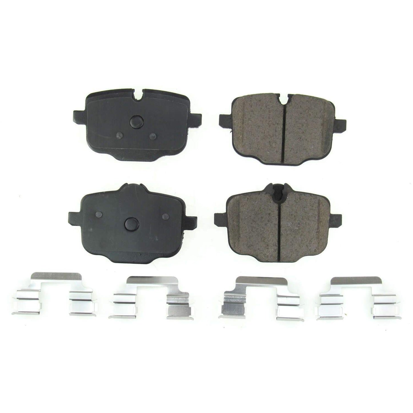 Front View of Rear Disc Brake Pad Set POWERSTOP 17-1850