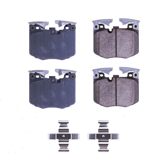 Front View of Front Disc Brake Pad Set POWERSTOP 17-1867