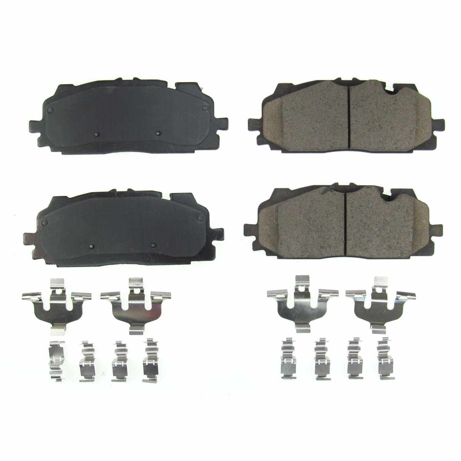 Front View of Front Disc Brake Pad Set POWERSTOP 17-1894