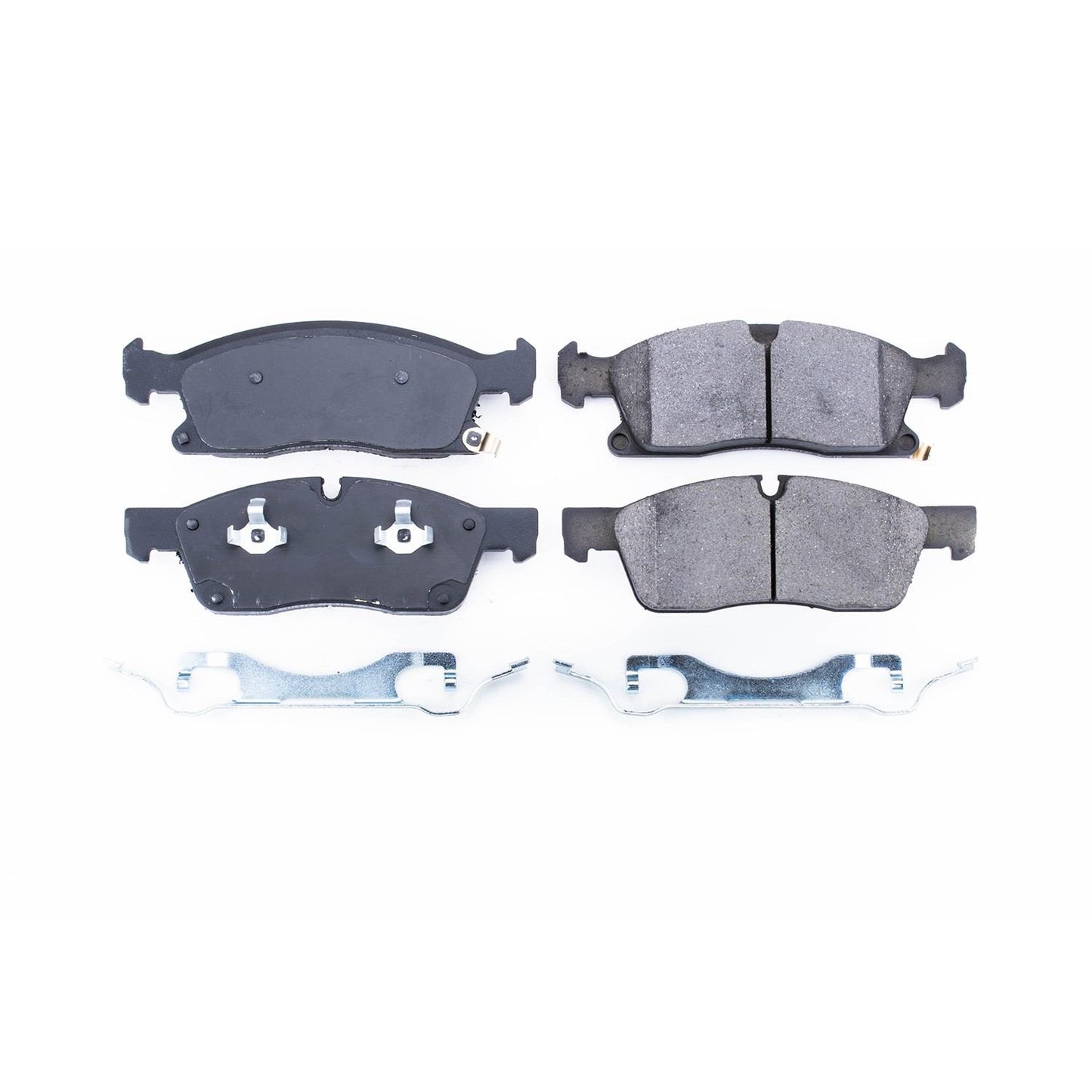 Front View of Front Disc Brake Pad Set POWERSTOP 17-1904