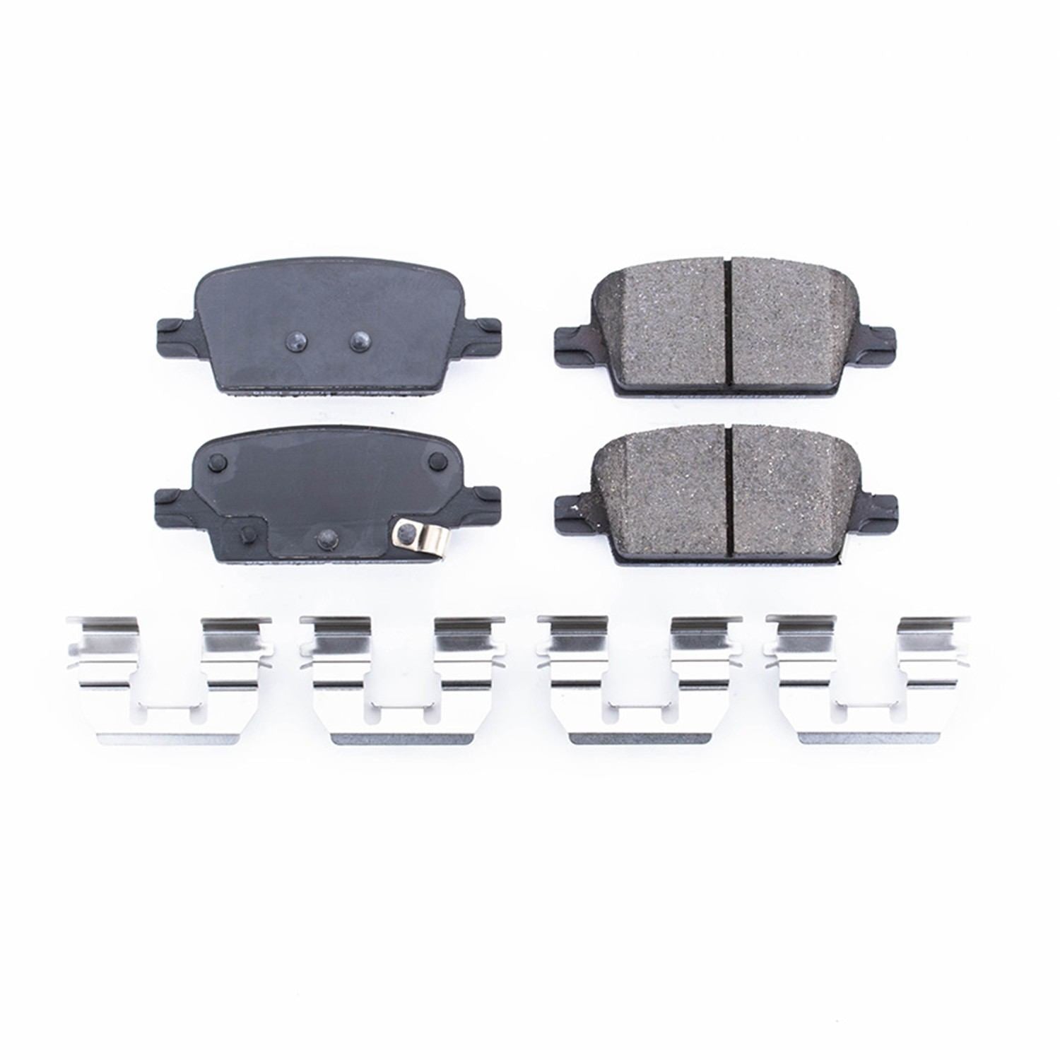 Front View of Rear Disc Brake Pad Set POWERSTOP 17-1921