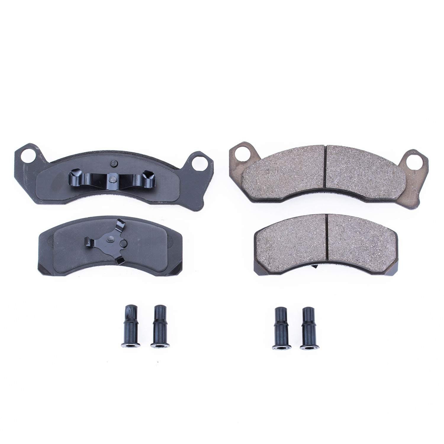 Front View of Front Disc Brake Pad Set POWERSTOP 17-199