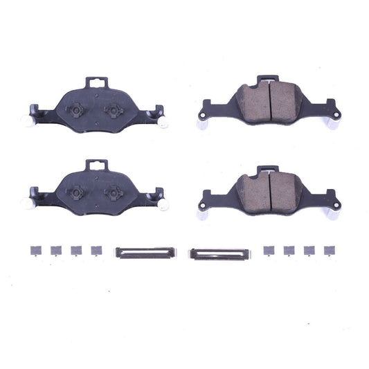 Front View of Front Disc Brake Pad Set POWERSTOP 17-2060