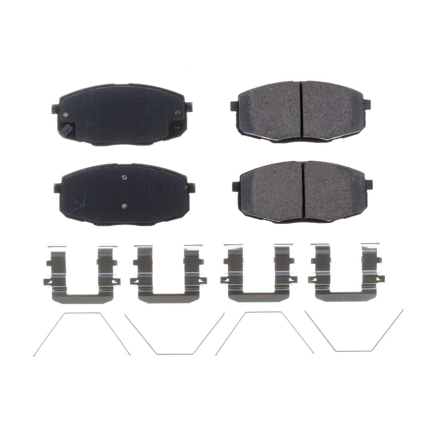 Front View of Front Disc Brake Pad Set POWERSTOP 17-2094