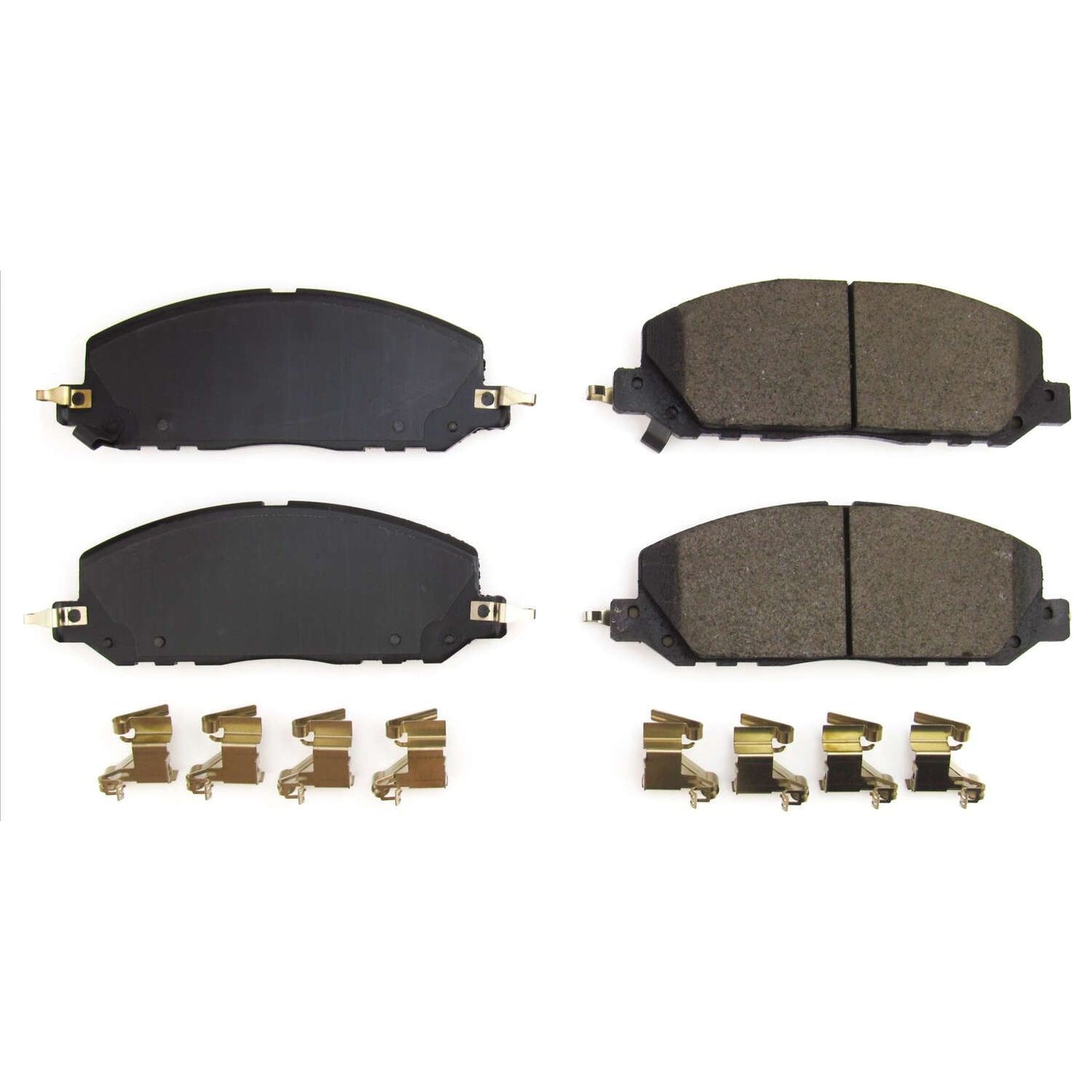 Front View of Front Disc Brake Pad Set POWERSTOP 17-2230