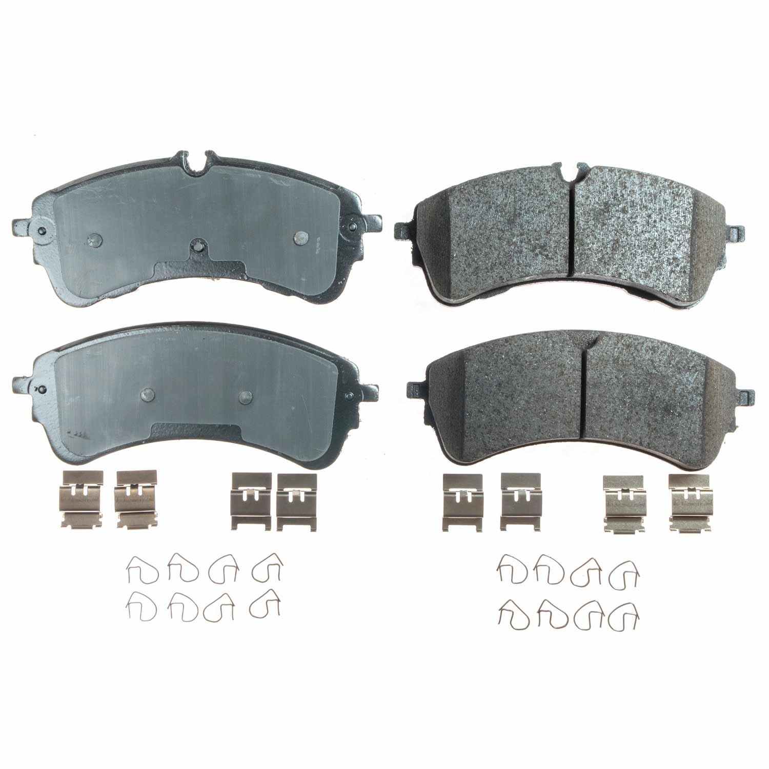 Front View of Rear Disc Brake Pad Set POWERSTOP 17-2280