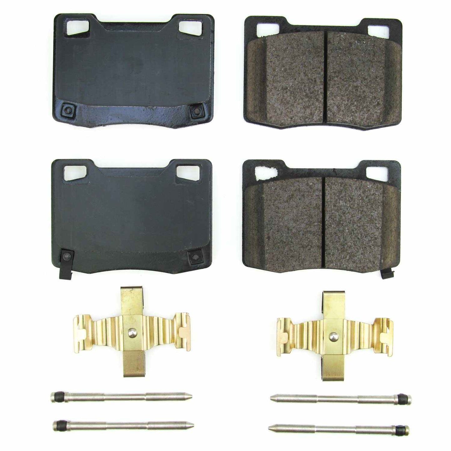 Front View of Rear Disc Brake Pad Set POWERSTOP 17-2363