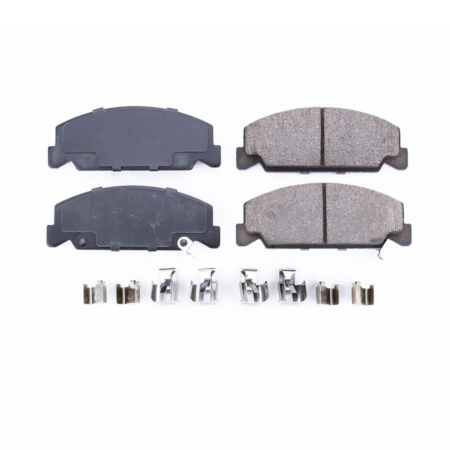 Front View of Front Disc Brake Pad Set POWERSTOP 17-273