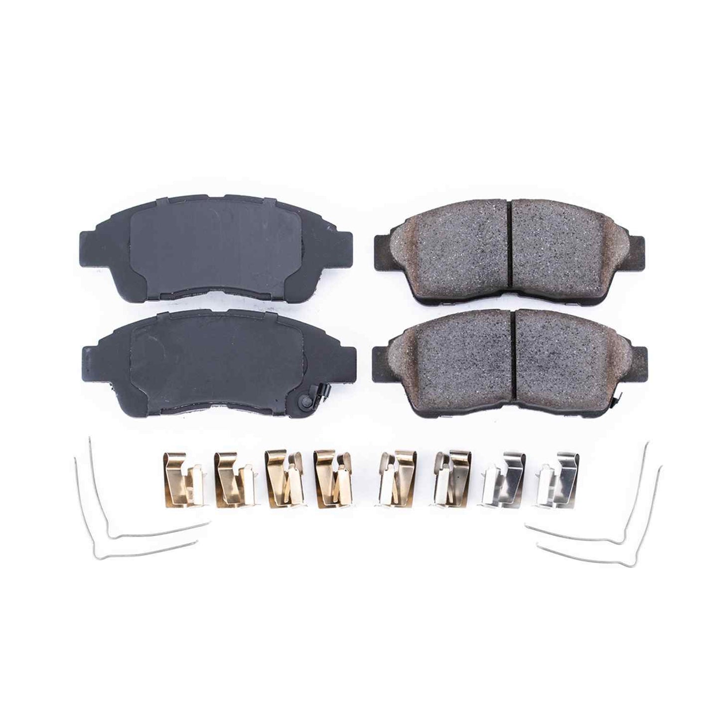 Front View of Front Disc Brake Pad Set POWERSTOP 17-562