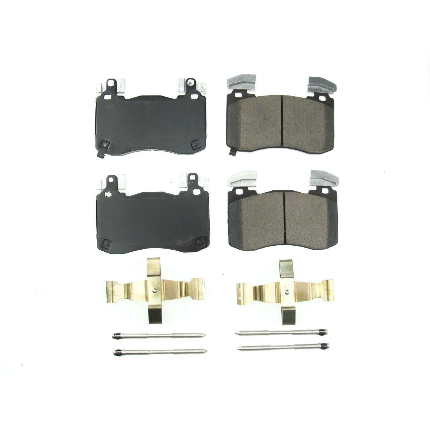 Front View of Front Disc Brake Pad Set POWERSTOP 17-6012