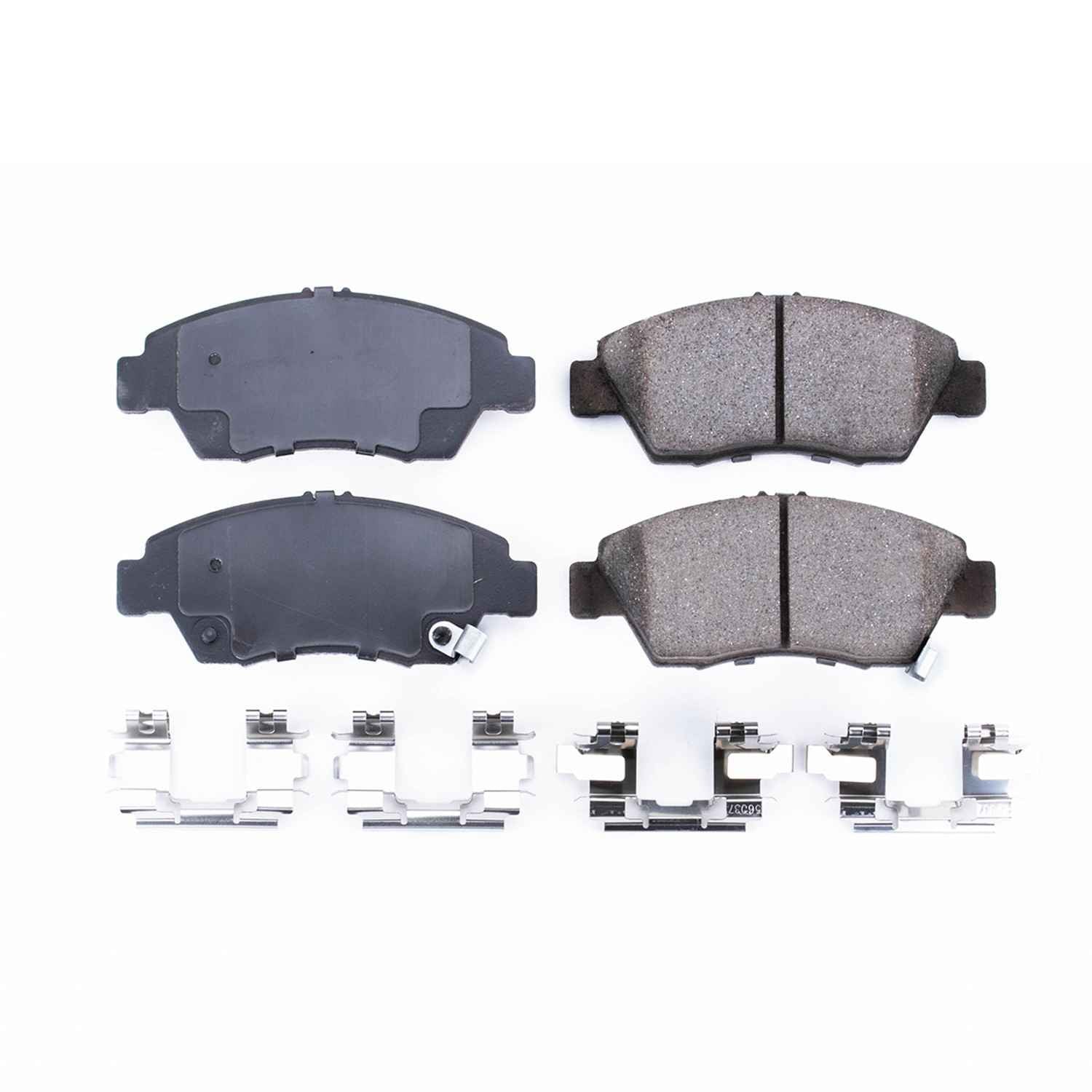 Front View of Front Disc Brake Pad Set POWERSTOP 17-621