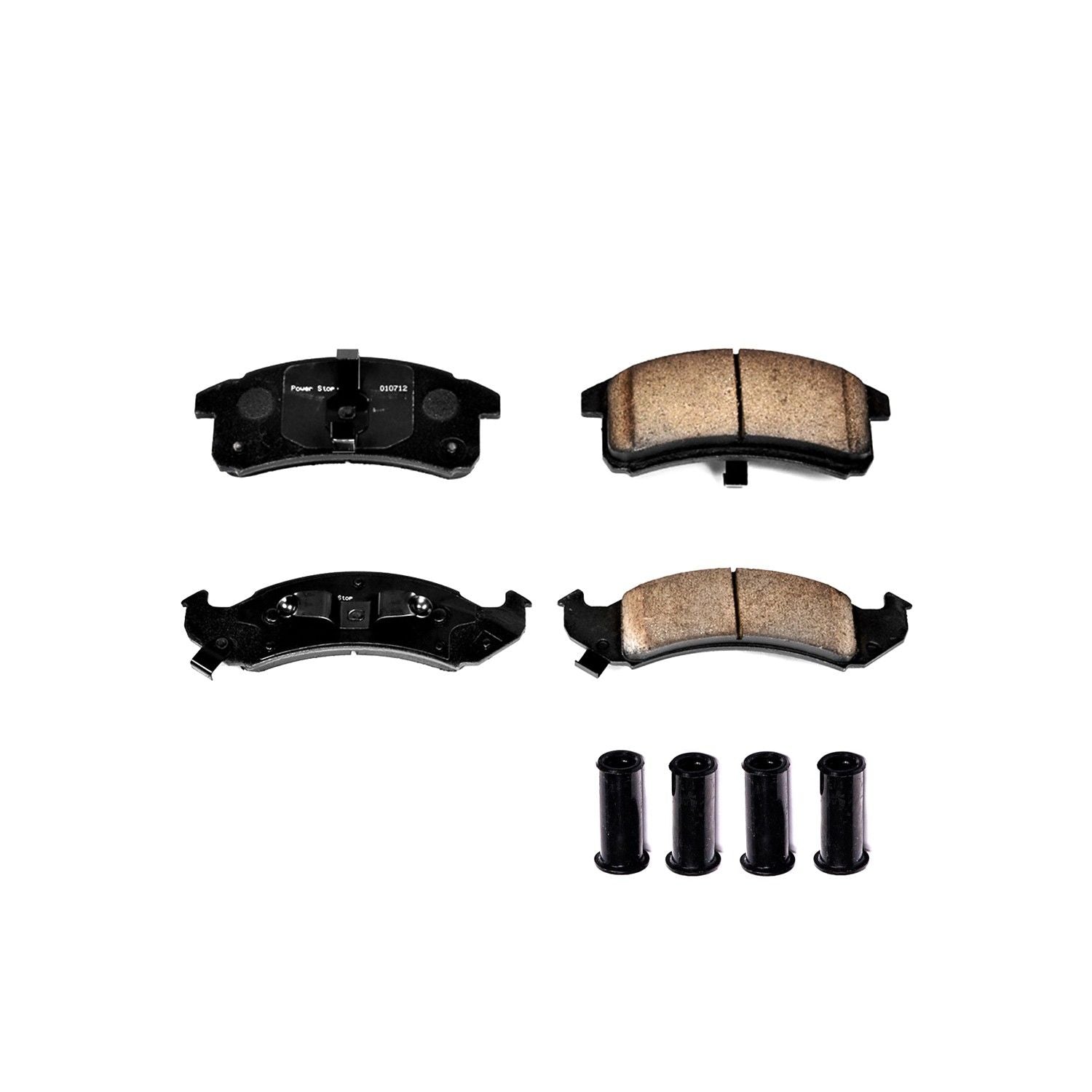 Front View of Front Disc Brake Pad Set POWERSTOP 17-623