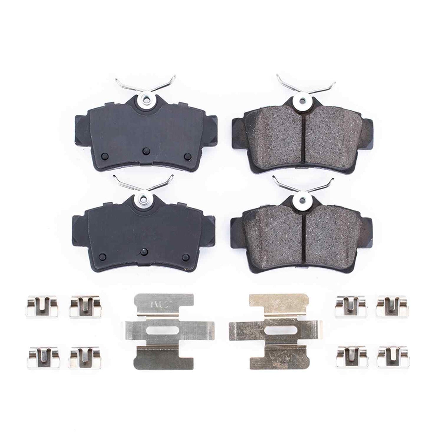 Front View of Disc Brake Pad Set POWERSTOP 17-627A