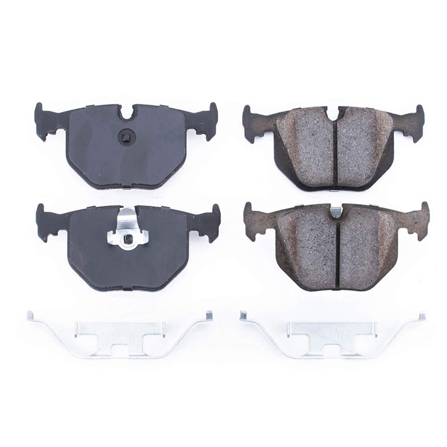 Front View of Rear Disc Brake Pad Set POWERSTOP 17-683