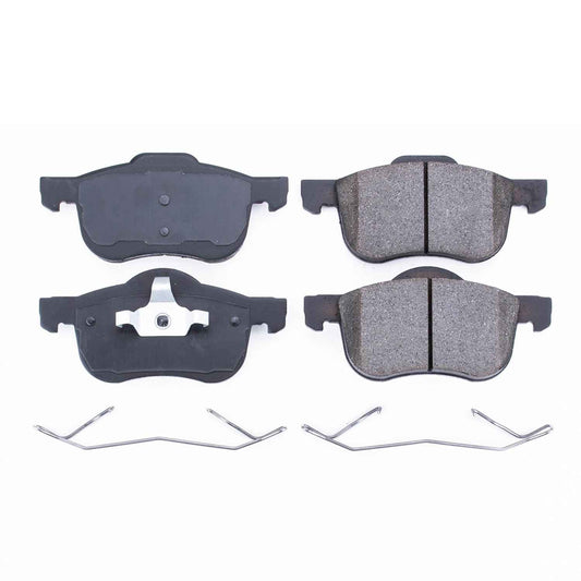 Front View of Front Disc Brake Pad Set POWERSTOP 17-794