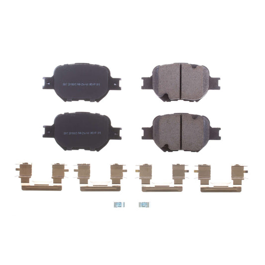 Front View of Front Disc Brake Pad Set POWERSTOP 17-817