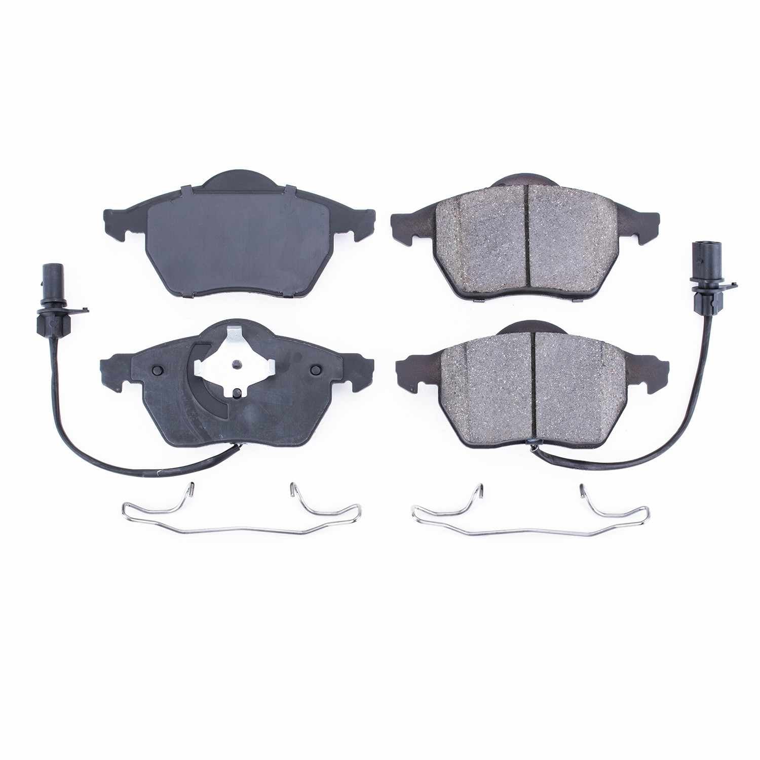 Front View of Front Disc Brake Pad Set POWERSTOP 17-840