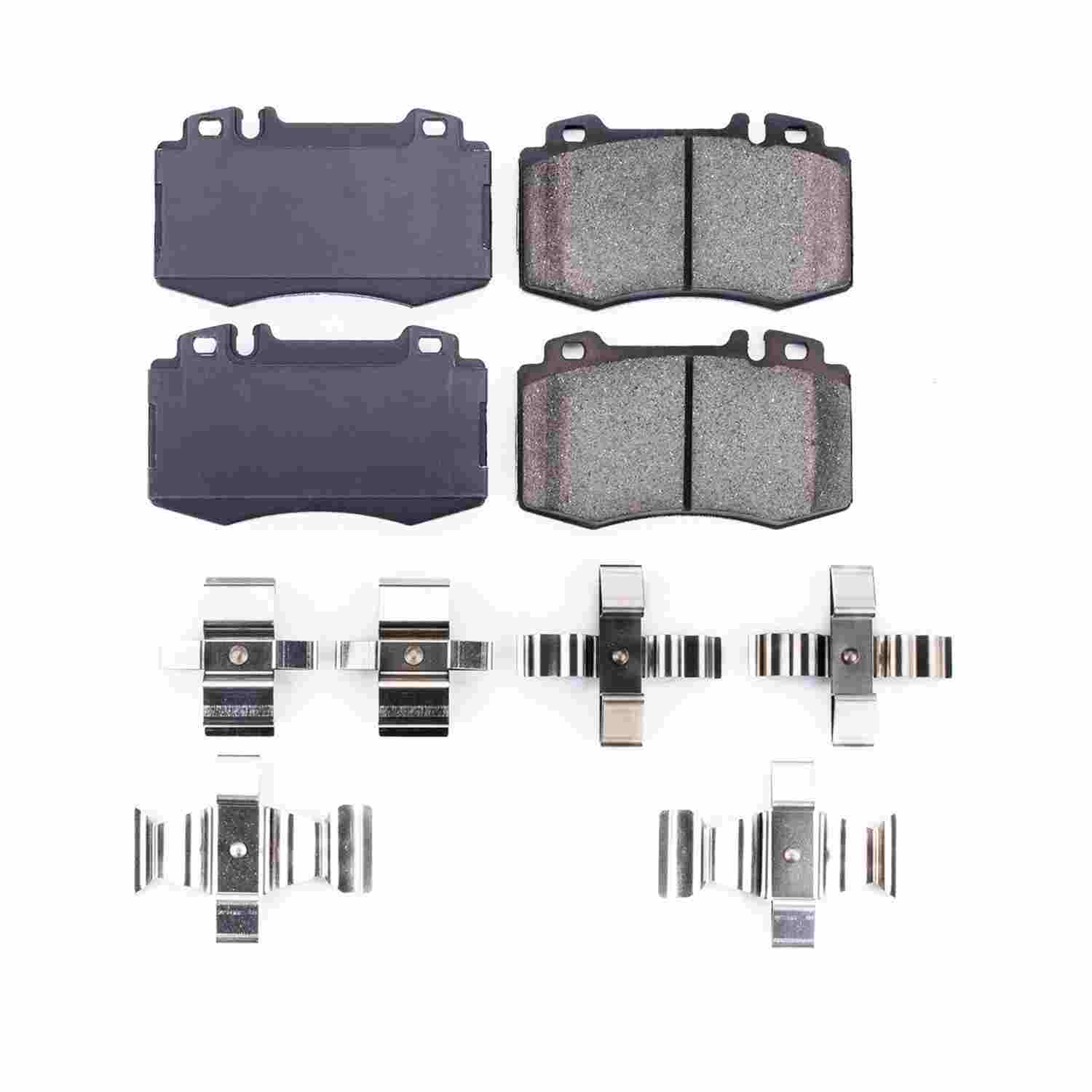 Front View of Front Disc Brake Pad Set POWERSTOP 17-847