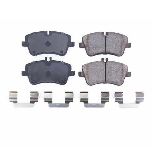 Front Disc Brake Pad Set POWERSTOP 17-872 For Mercedes-Benz C240 C320 CLK350 C230 CLK320 SLK280 SLK300 C280 C350