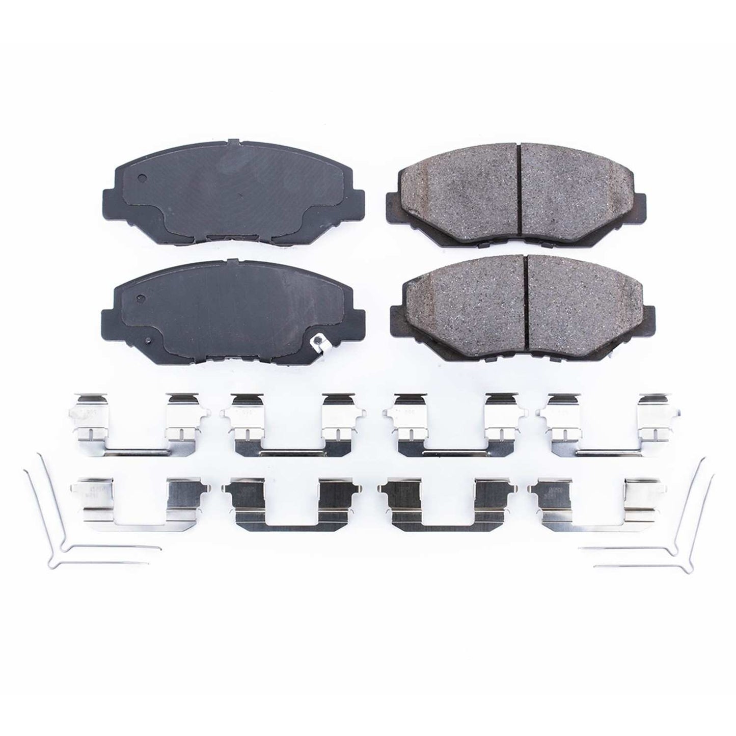 Front View of Front Disc Brake Pad Set POWERSTOP 17-914N