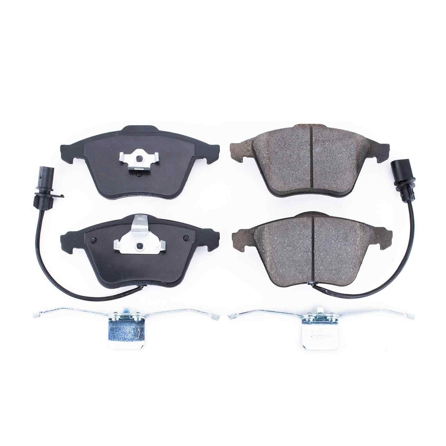 Front View of Front Disc Brake Pad Set POWERSTOP 17-915A