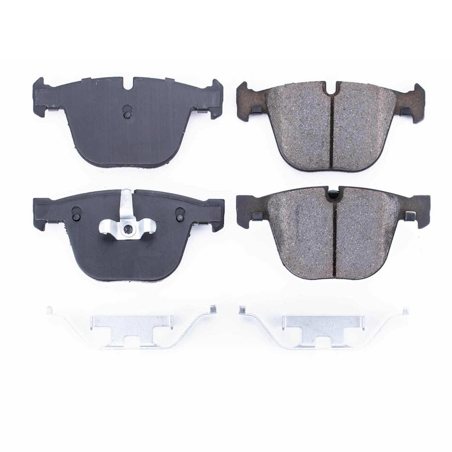 Front View of Rear Disc Brake Pad Set POWERSTOP 17-919A