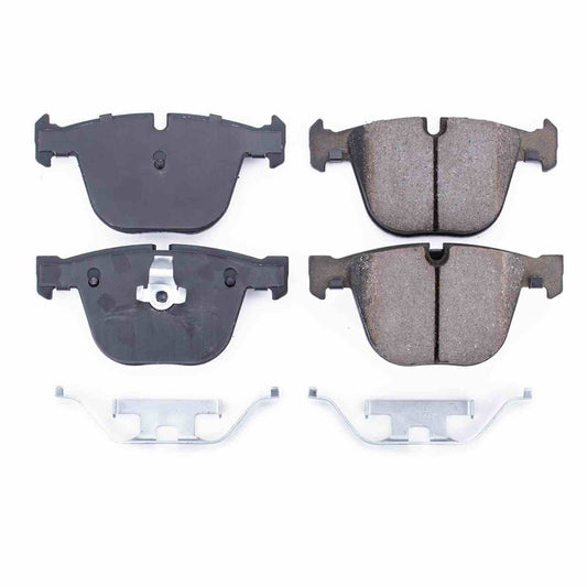 Front View of Rear Disc Brake Pad Set POWERSTOP 17-919B