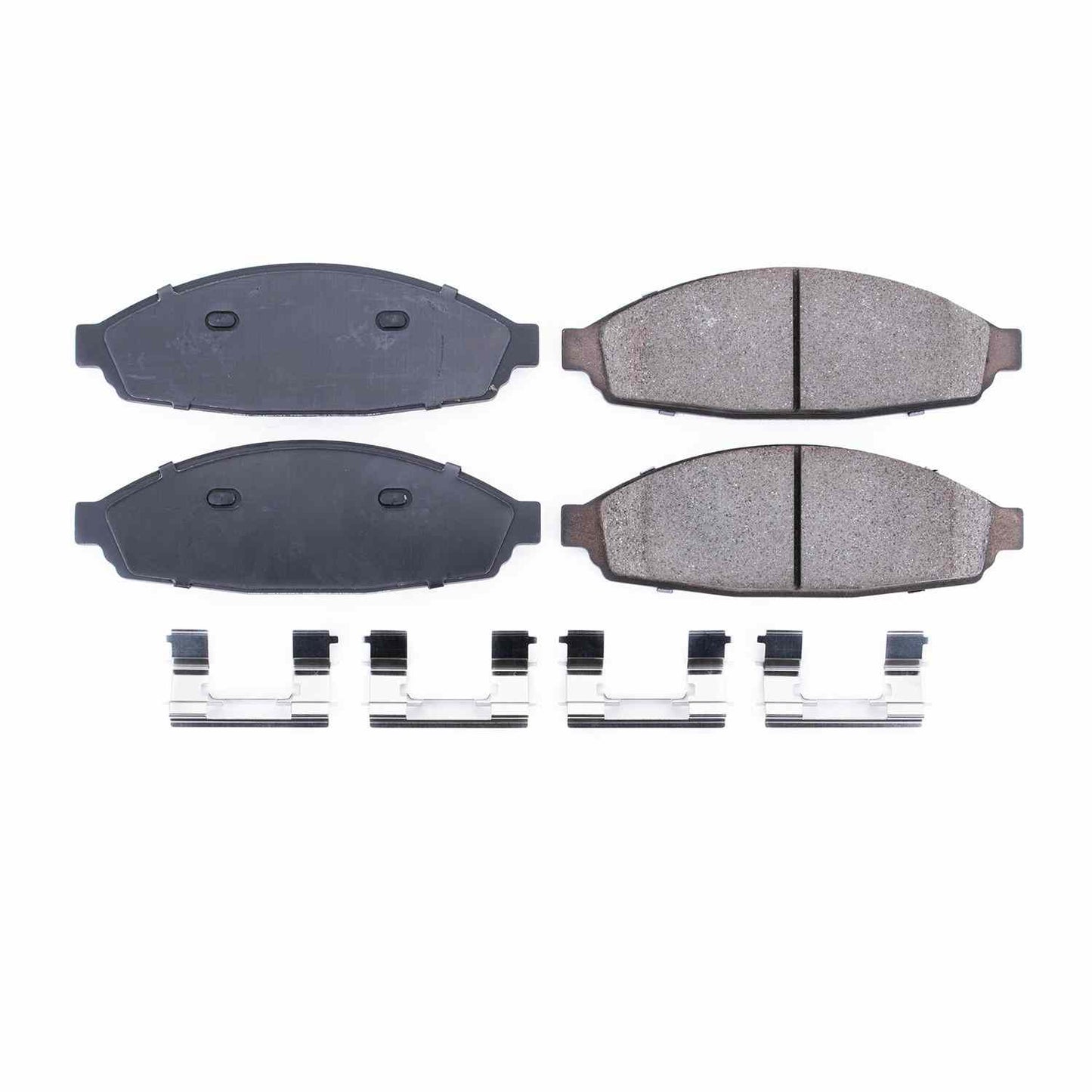 Front Disc Brake Pad Set POWERSTOP 17-931 For Ford Lincoln Mercury Crown Victoria Town Car Grand Marquis Marauder