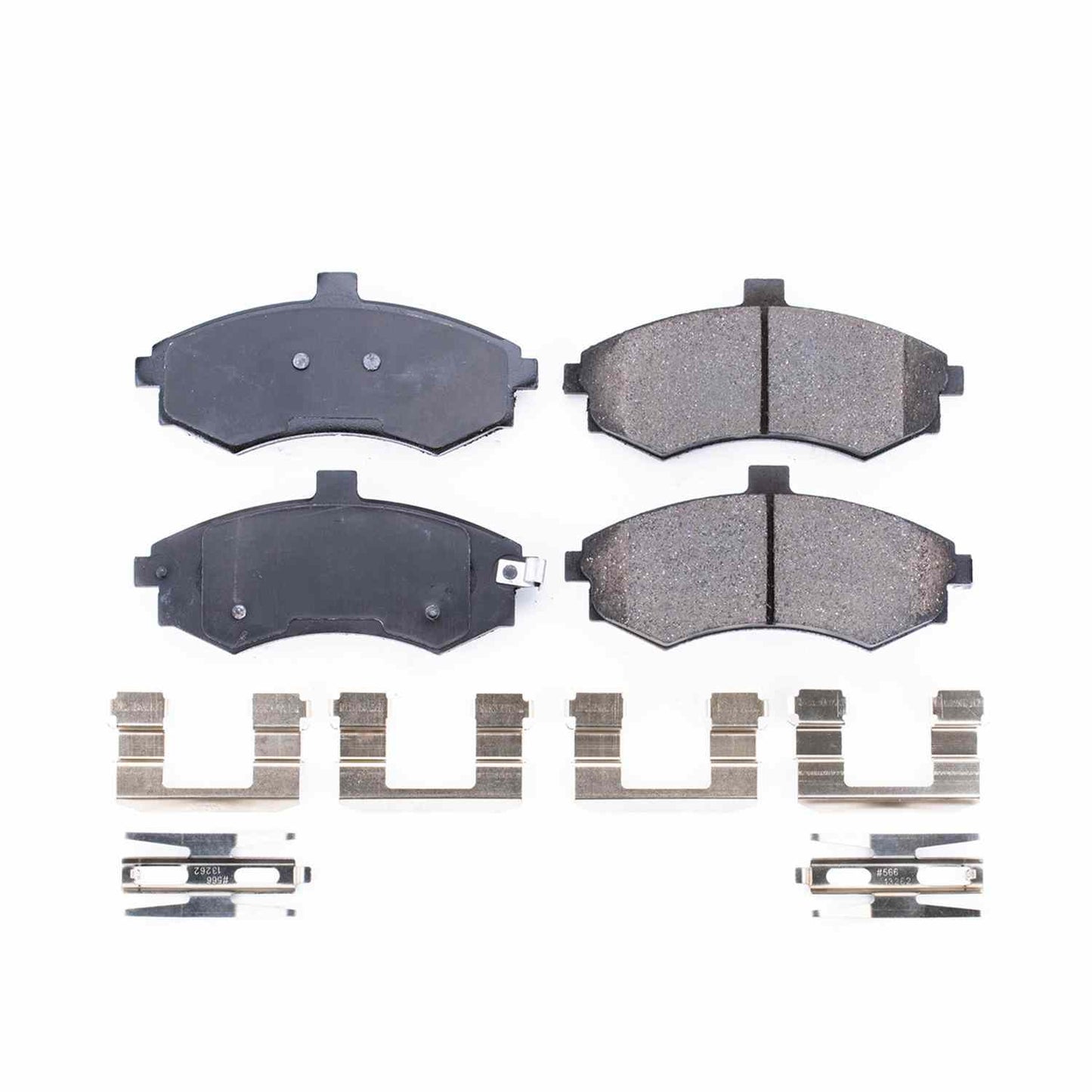 Front View of Front Disc Brake Pad Set POWERSTOP 17-941