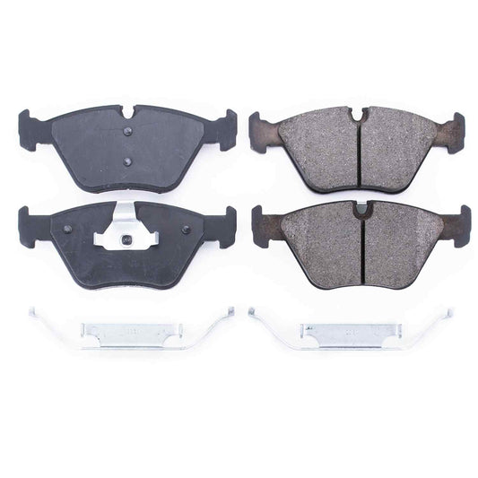 Front View of Front Disc Brake Pad Set POWERSTOP 17-946