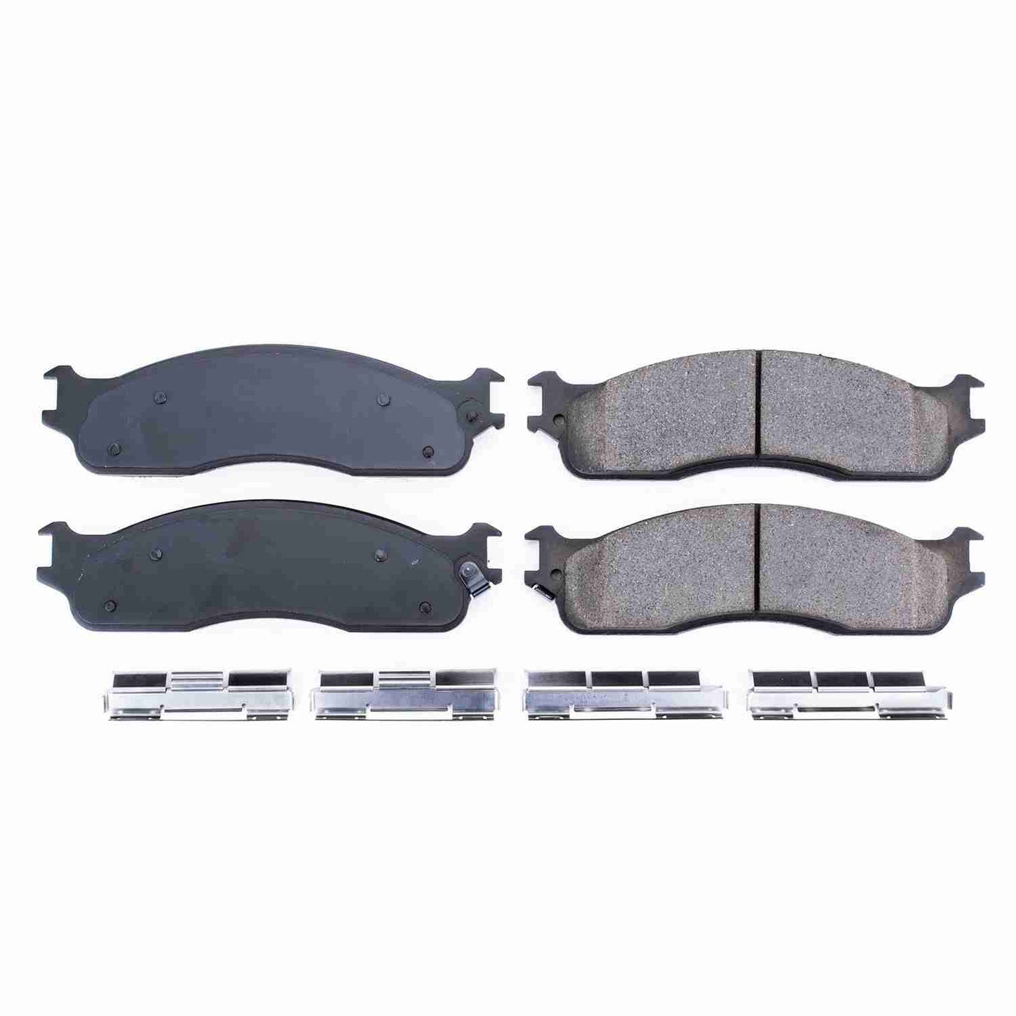 Front View of Front Disc Brake Pad Set POWERSTOP 17-965