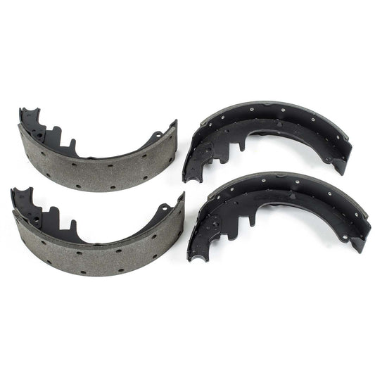 Front View of Rear Drum Brake Shoe POWERSTOP 452R