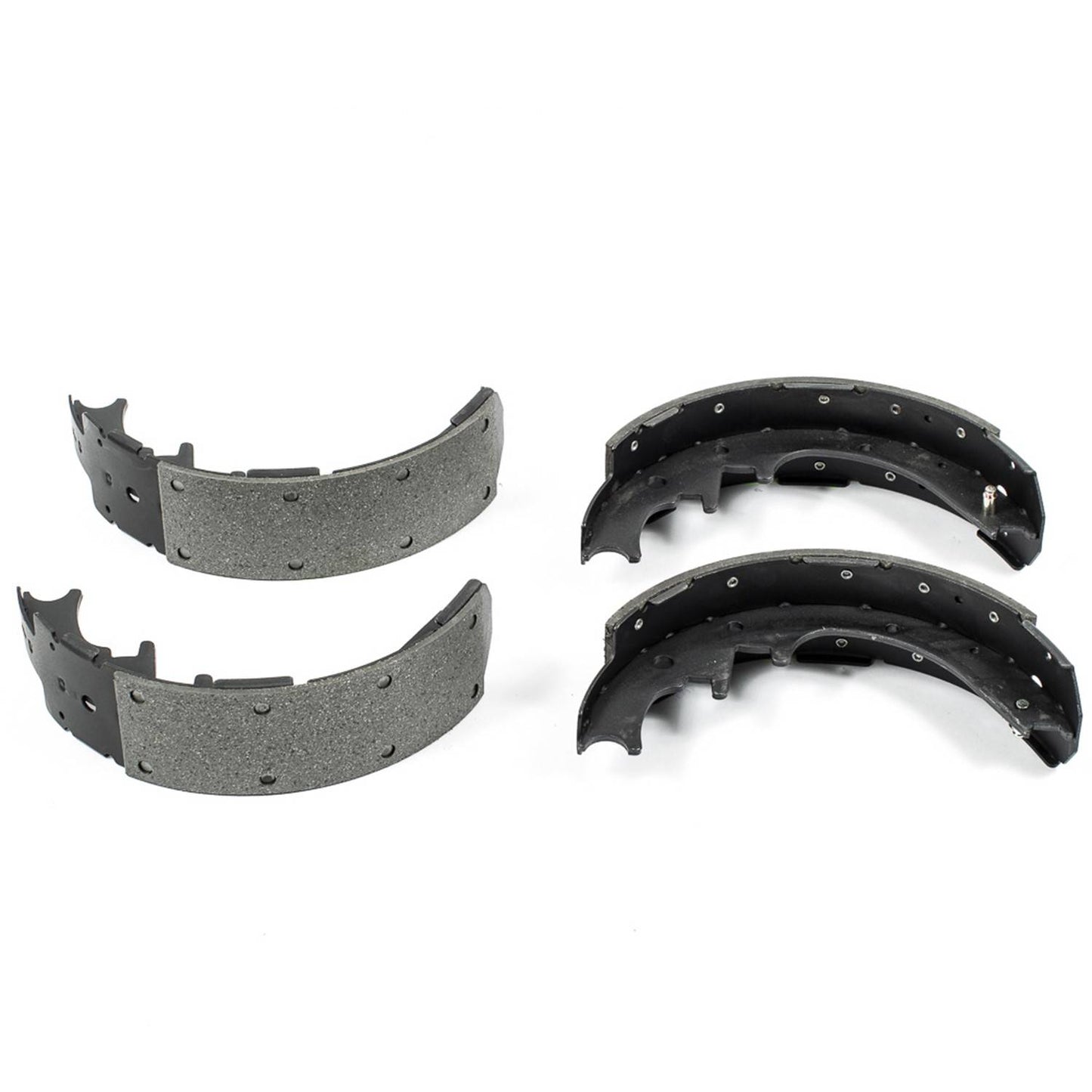 Front View of Rear Drum Brake Shoe POWERSTOP 705R