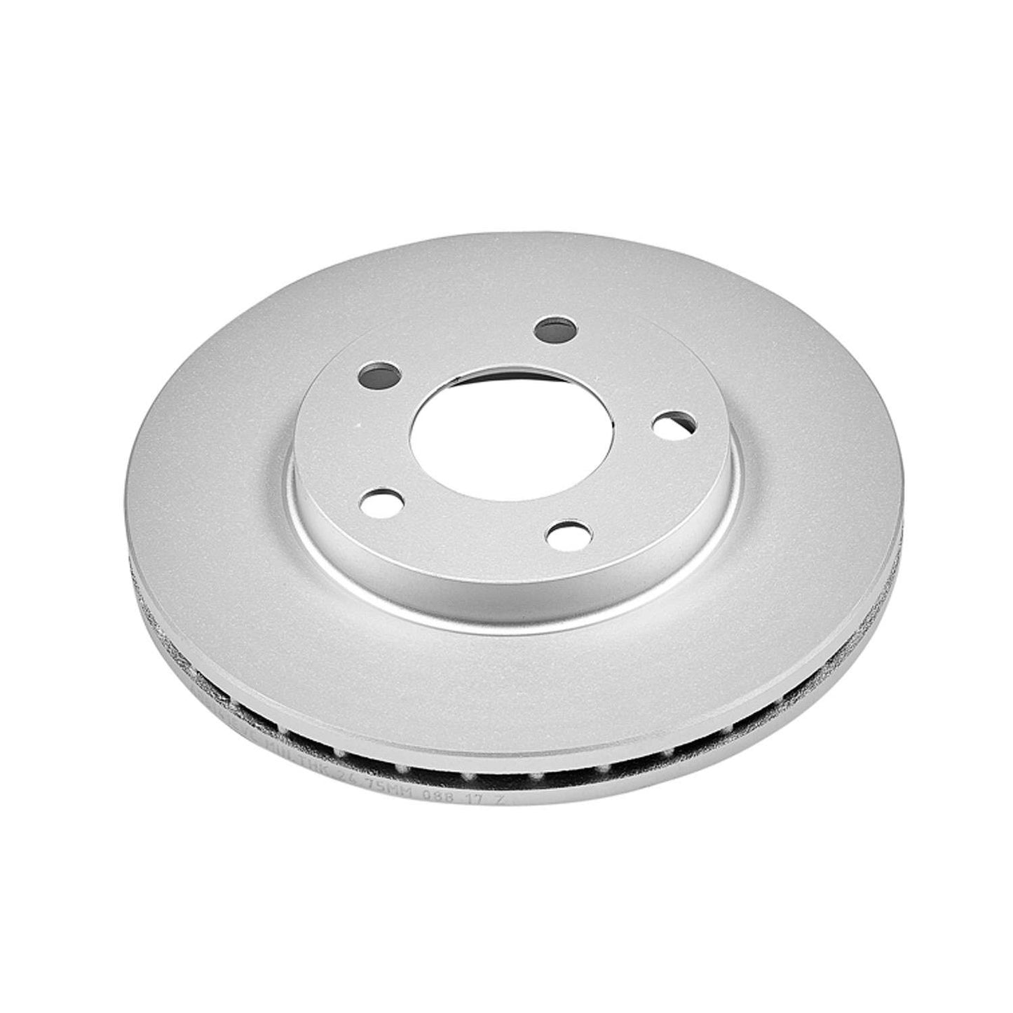 Front View of Front Disc Brake Rotor POWERSTOP AR8141EVC