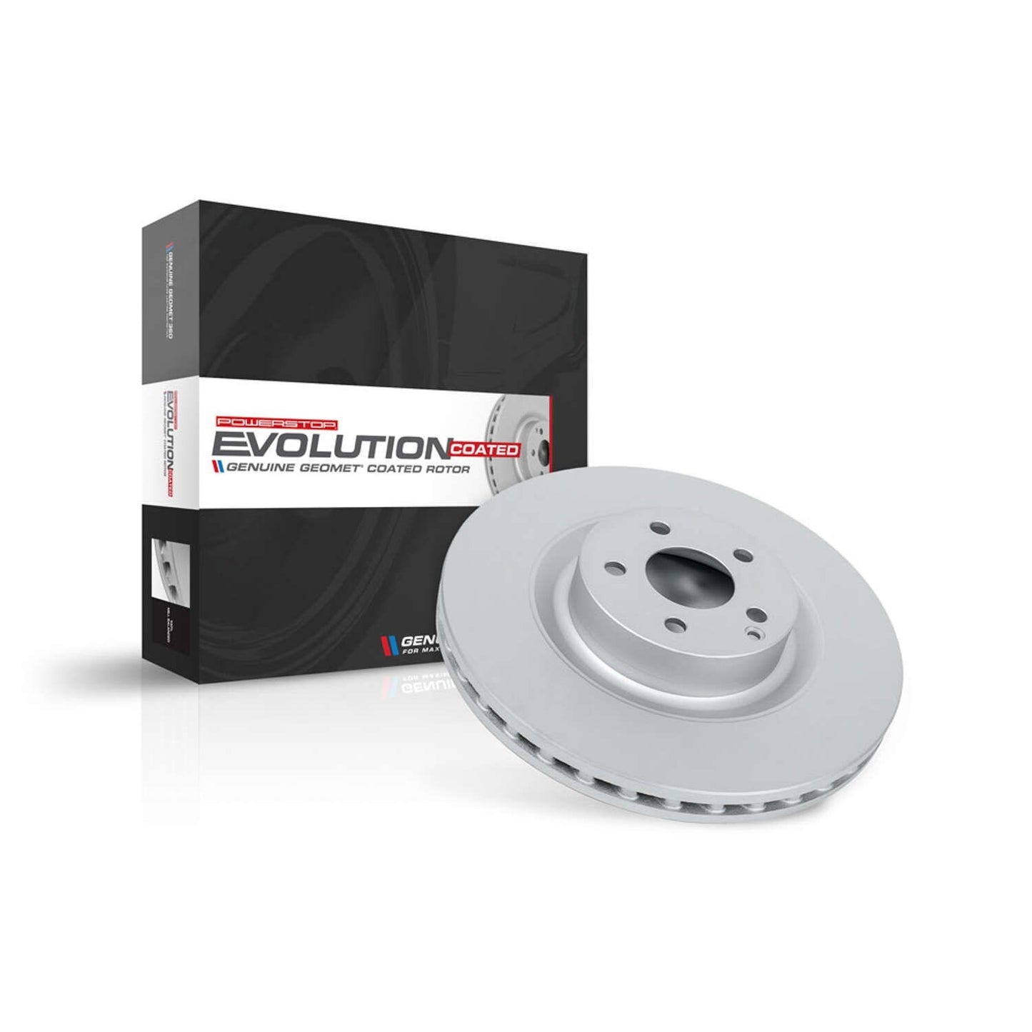 Kit View of Front Disc Brake Rotor POWERSTOP AR8141EVC