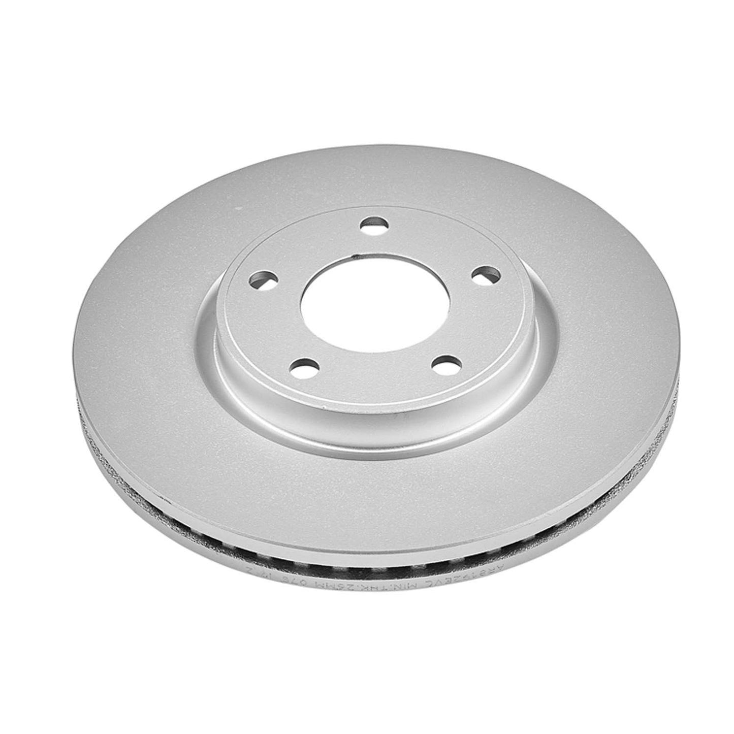 Front View of Front Disc Brake Rotor POWERSTOP AR8192EVC