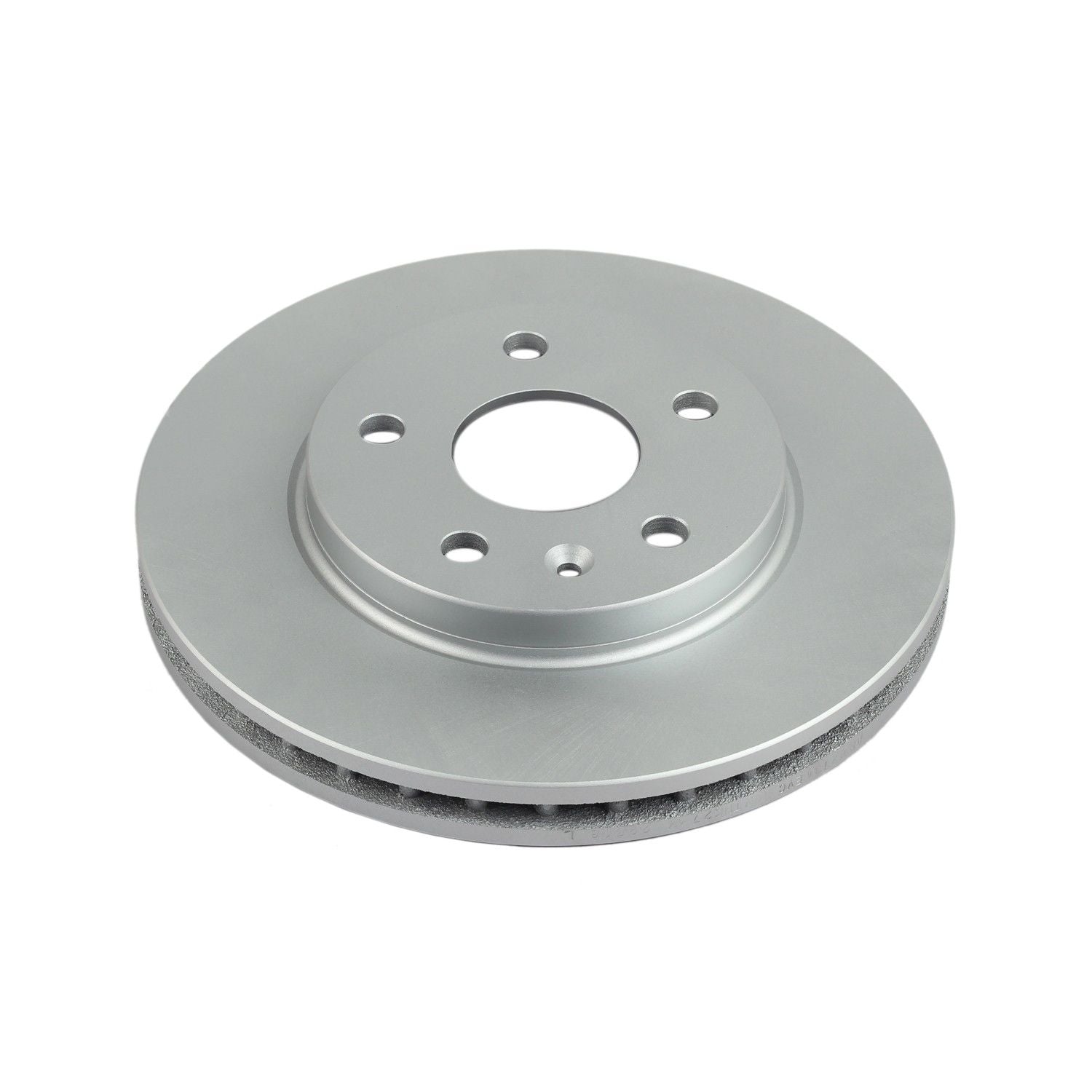 Top View of Front Disc Brake Rotor POWERSTOP AR82134EVC