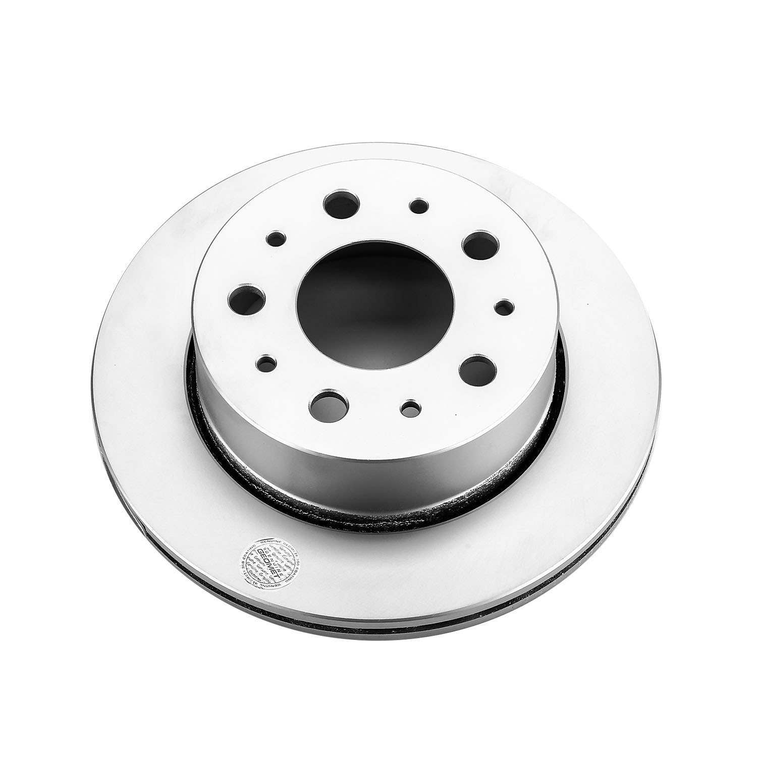 Front View of Rear Disc Brake Rotor POWERSTOP AR8395EVC