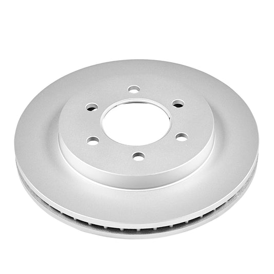 Top View of Front Disc Brake Rotor POWERSTOP AR8596EVC